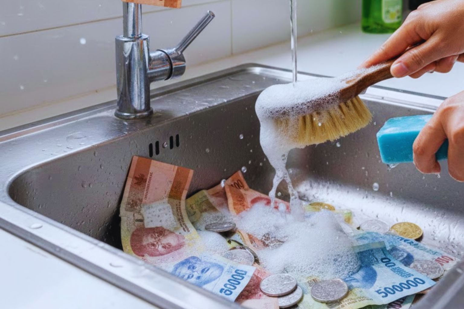 Money_laundry_Kedai_Kopi_tenjobumiKopi_DanangHamid ilustrasi pencucian uang