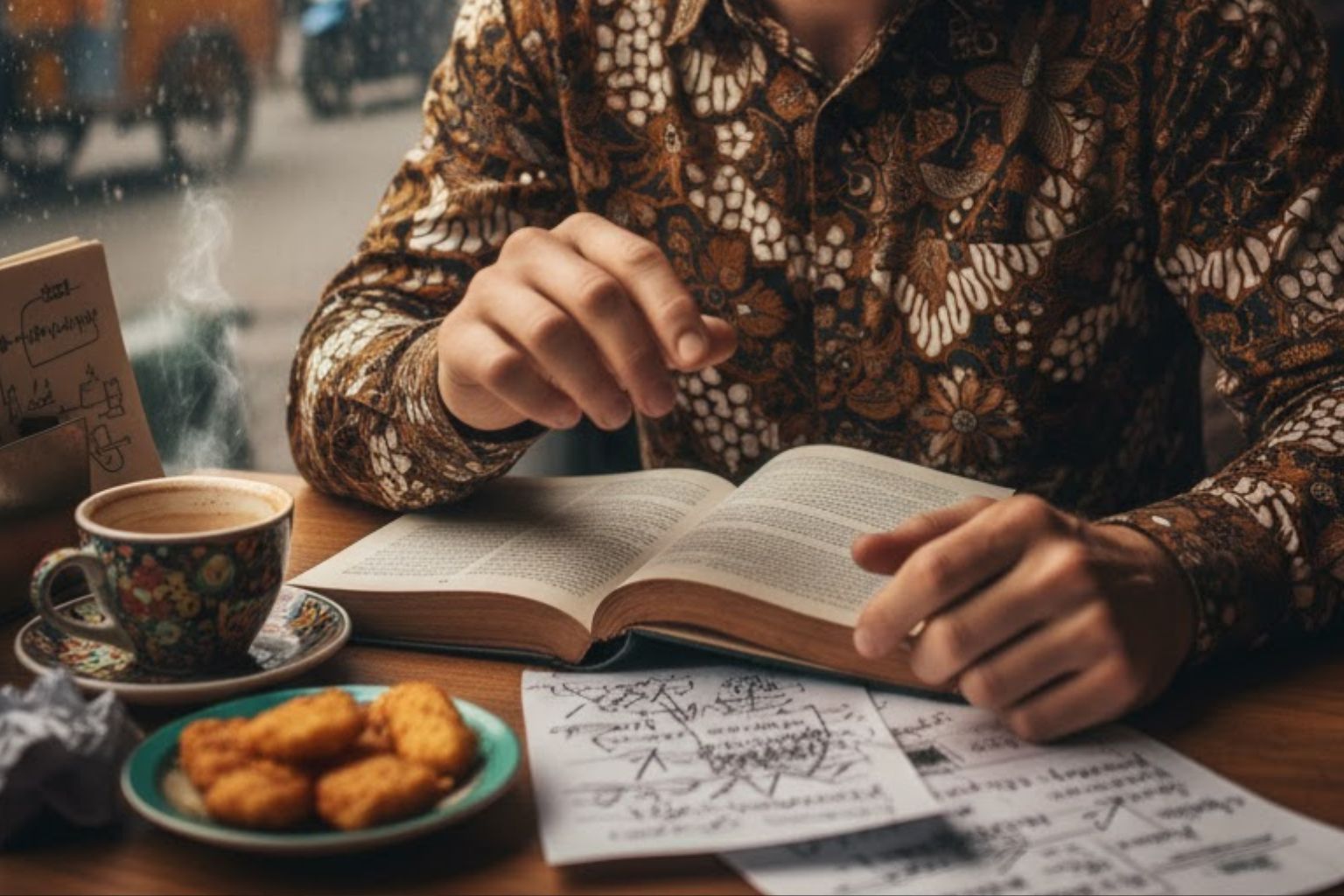 Kedai Kopi lab pemikiran dan revolusi dunia