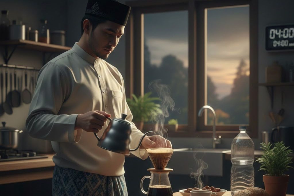 Menjaga Fokus dengan Kafein Saat Sahur