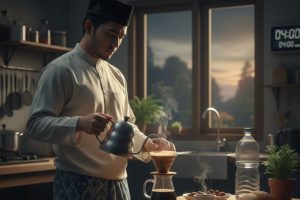 Menjaga Fokus dengan Kafein Saat Sahur