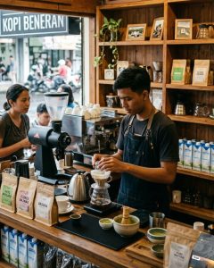 Kopi susu memang enak, tapi ketergantungan pada susu UHT ternyata bisa bikin bisnis "boncos" dalam semalam.