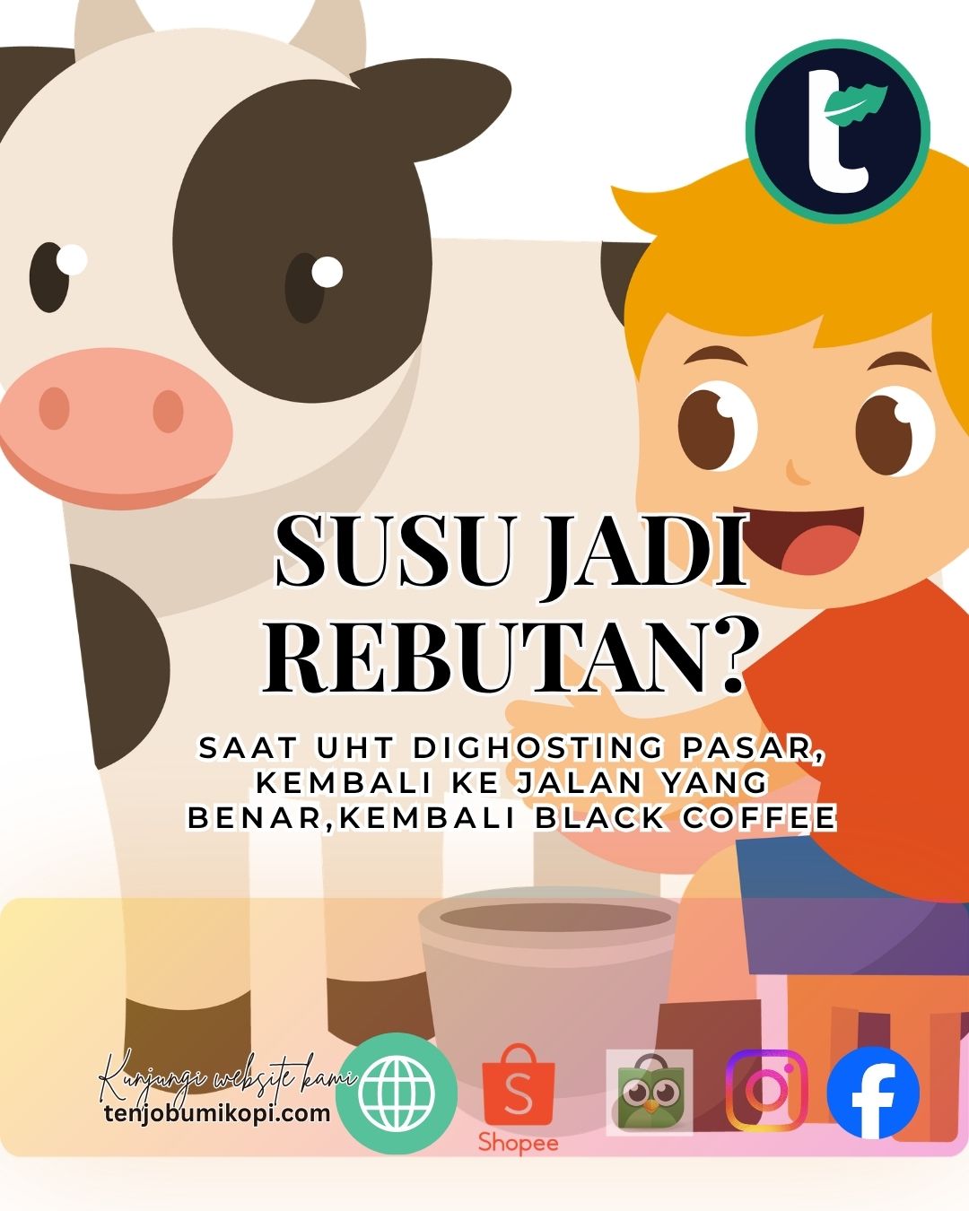 UHT (13) Selama ini, banyak kedai kopi terjebak dalam zona nyaman Es Kopi Susu Gula Aren. Menu ini memang fast-moving, tapi punya kelemahan fatal: ketergantungan tinggi pada bahan baku industri.