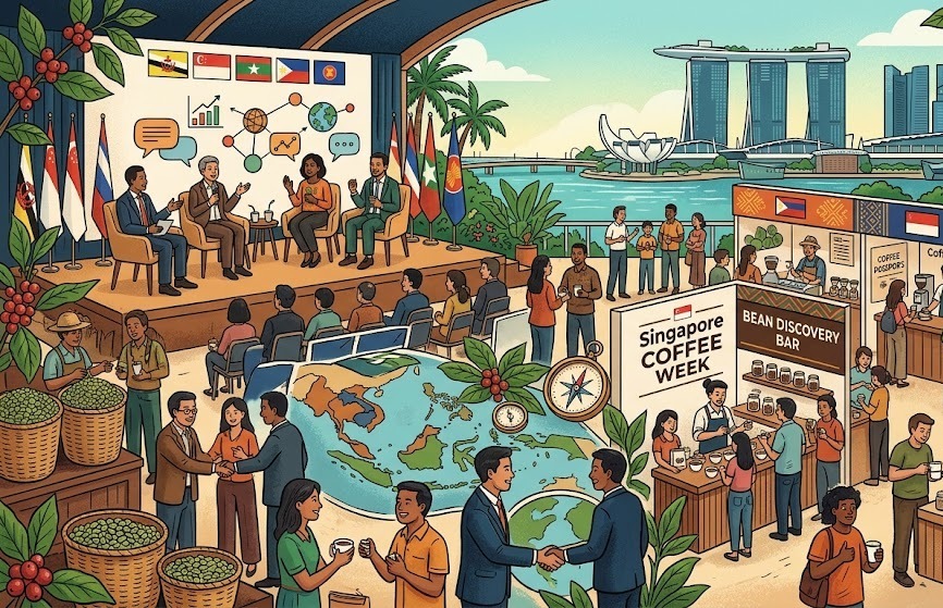 Coffee Summit Asean ASEAN International Coffee Summit Perdana Siap Digelar di Singapura