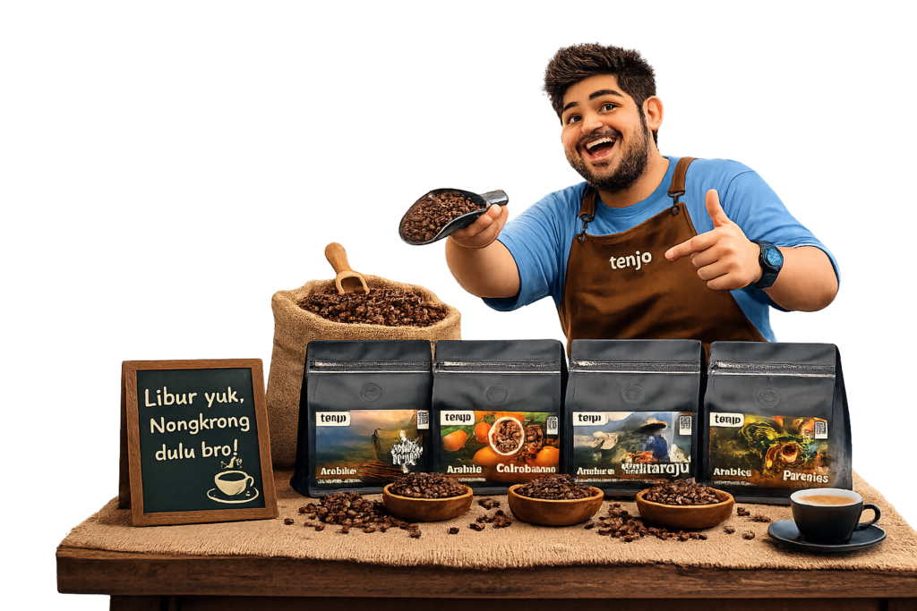 Hilirisasi kopi Indonesia membuka peluang nilai tambah, ekspor, branding, dan penguatan kopi origin Priangan Timur.